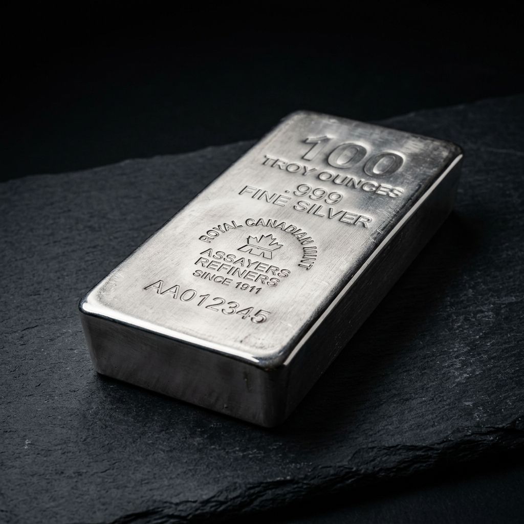 100 oz Silver Bars