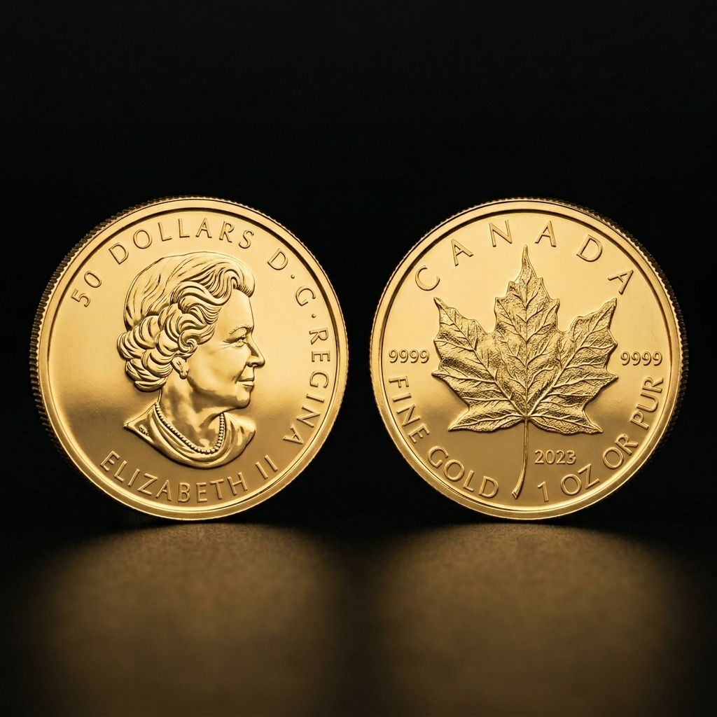 Canadian Gold Maple Leaf