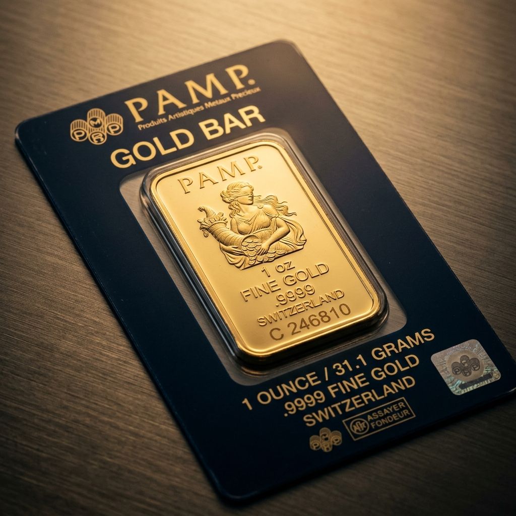 PAMP Suisse Gold Bars
