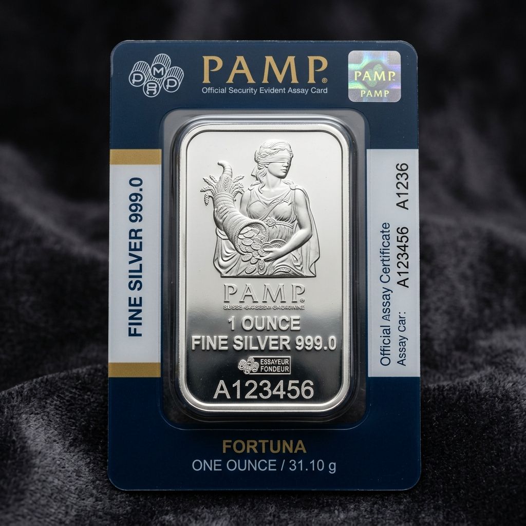 PAMP Suisse Silver Bars