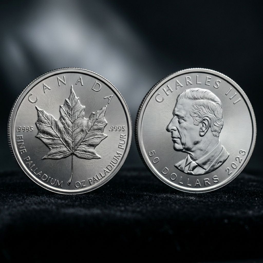 Canadian Palladium Maple Leaf