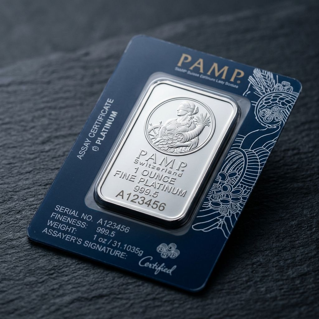 PAMP Suisse Platinum Bars