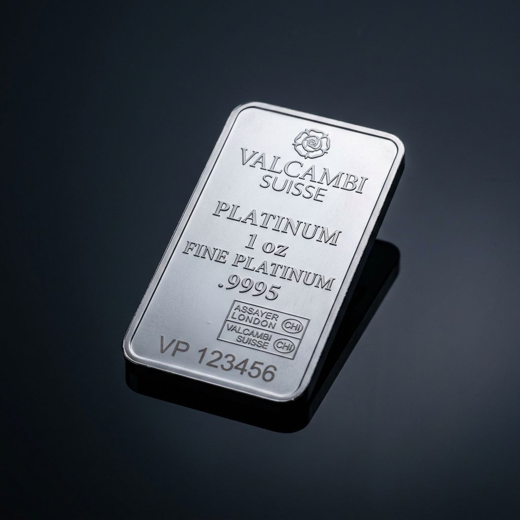 Valcambi Platinum Bars